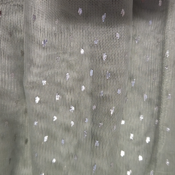 Green/Silver H&M tutu size 5t/6 - Picture 2 of 3